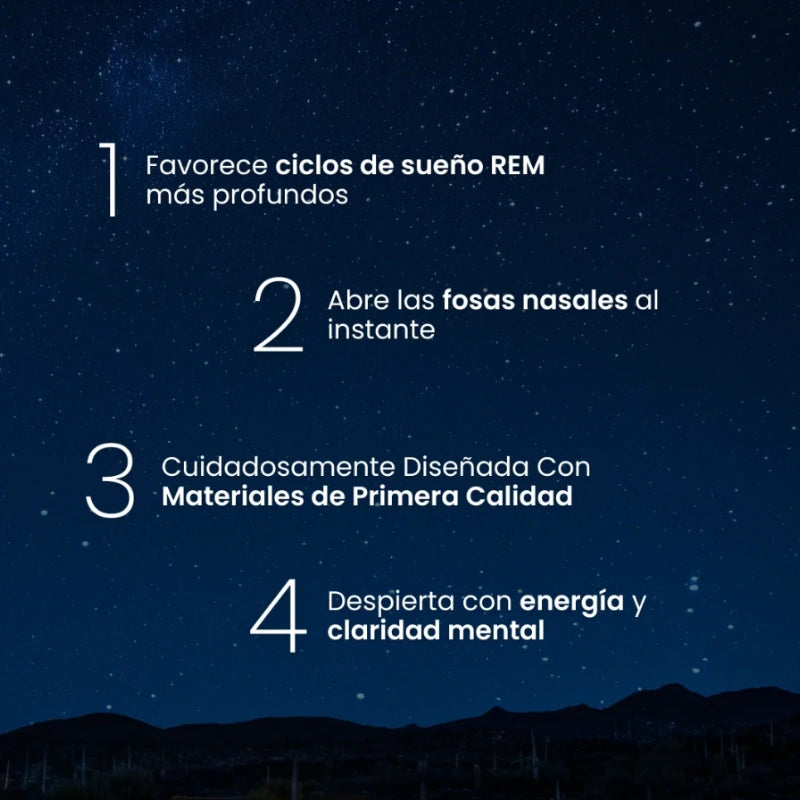 Tiras Nasales para dormir