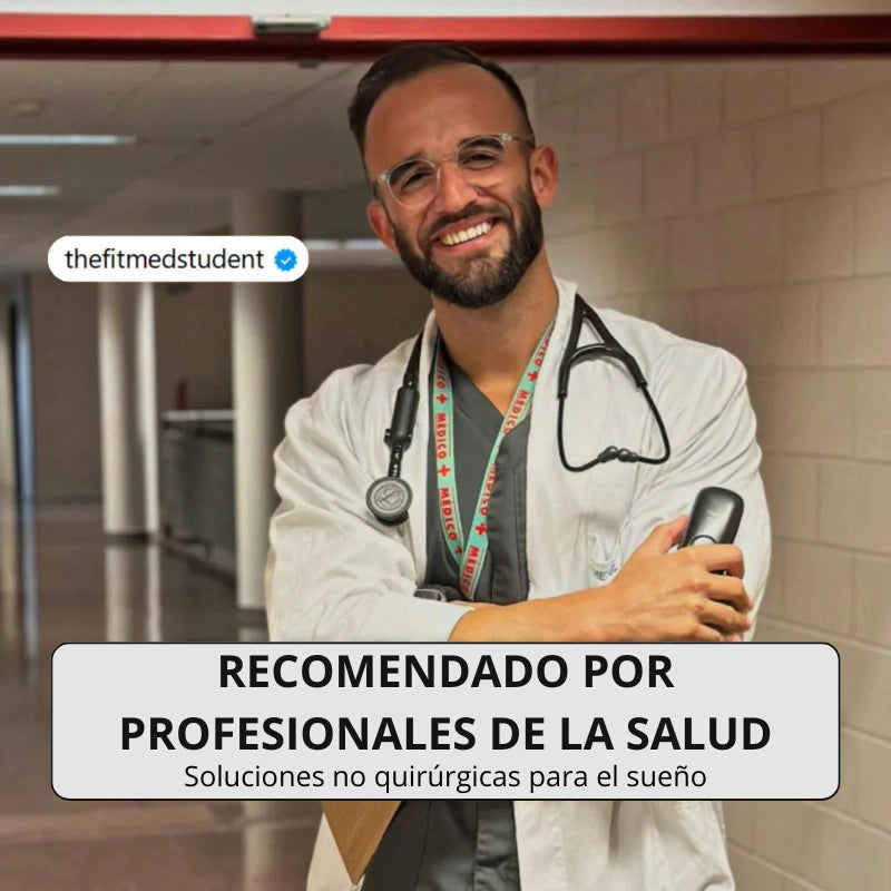 Cinta bucal para dormir