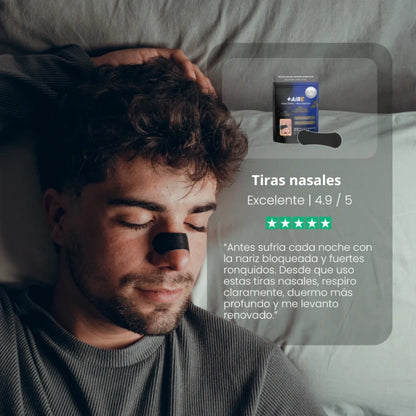 Tiras Nasales para dormir